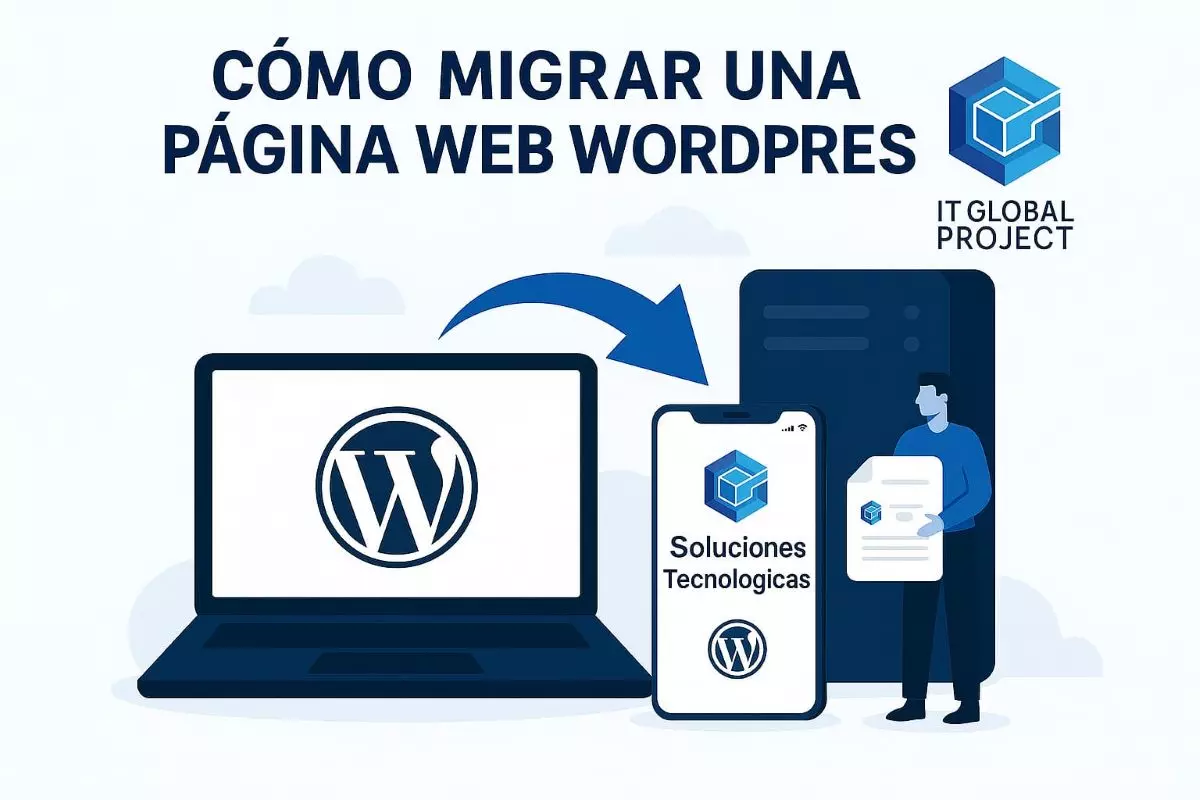Cómo migrar una página web WordPress
